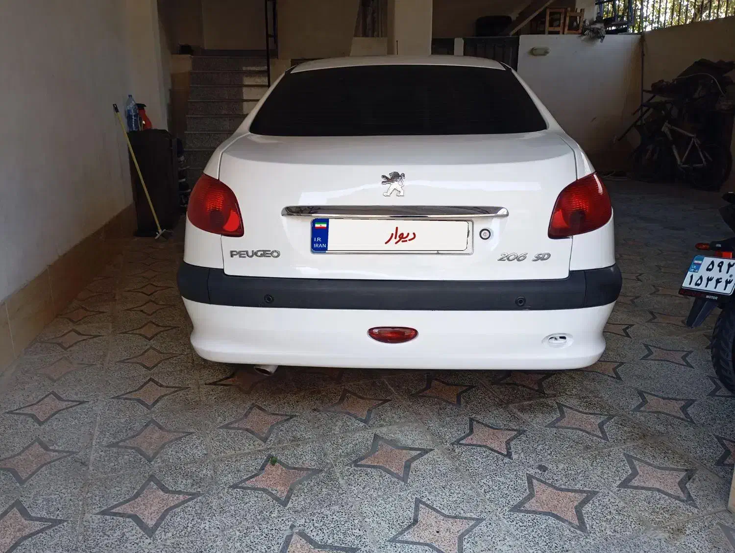 اس دی مدل ۹۳شاسی پلمپ v8|خودرو سواری و وانت|ساری, |دیوار