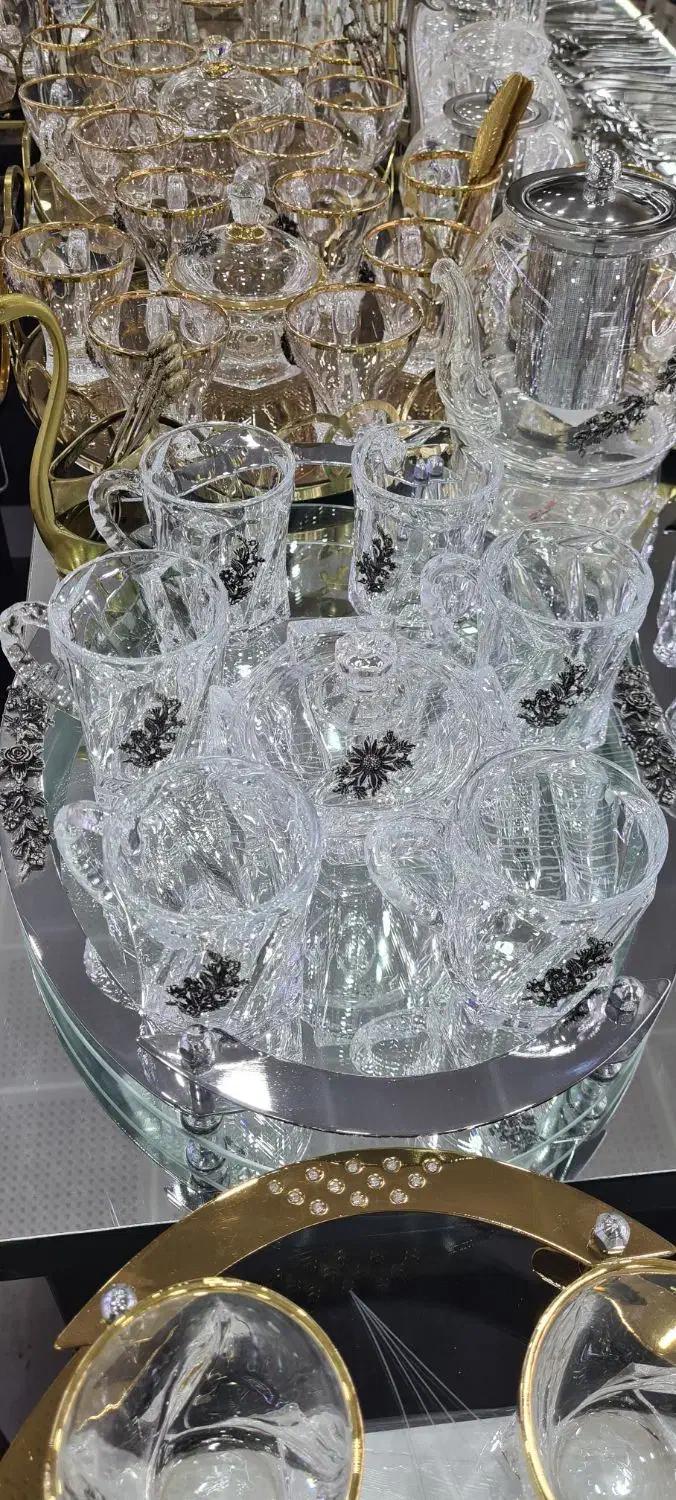 فنجان گل نقره|ظروف سرو و پذیرایی|یزد, |دیوار