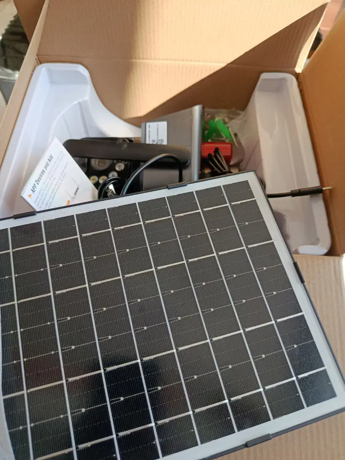 دوربین سیمکارتی خورشیدی (بدون نیاز به برق)|دوربین مداربسته|کاشان, گبرها|دیوار