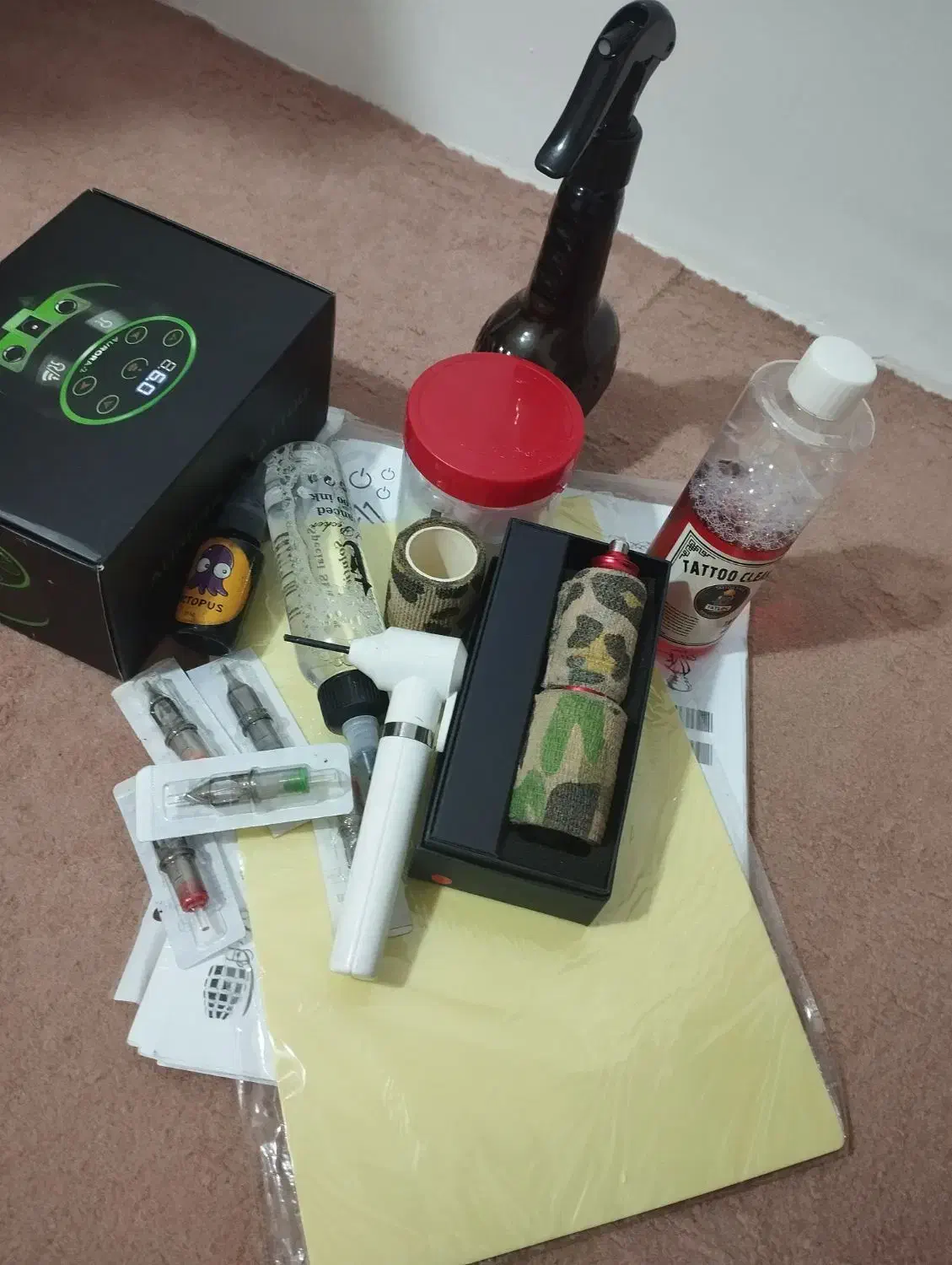 دستگاه تتو بدن|آرایشی، بهداشتی، درمانی|ارومیه, |دیوار