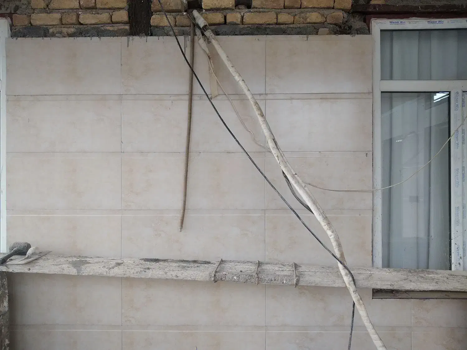 کاشیکاری.نما ساختمان.|خدمات پیشه و مهارت|سرپل ذهاب, |دیوار