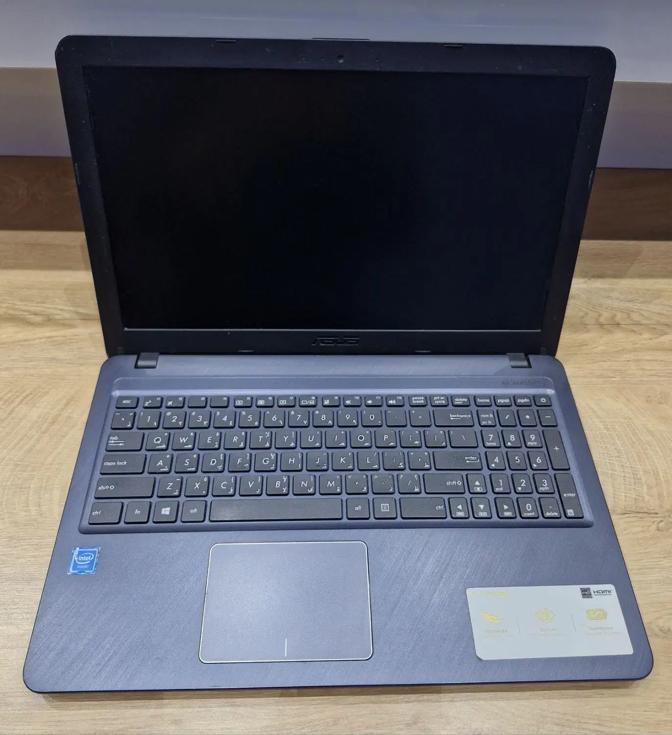 لپ تاپ ایسوس نسل ۱۰ همراه کارتن|رایانه همراه|بجنورد, |دیوار