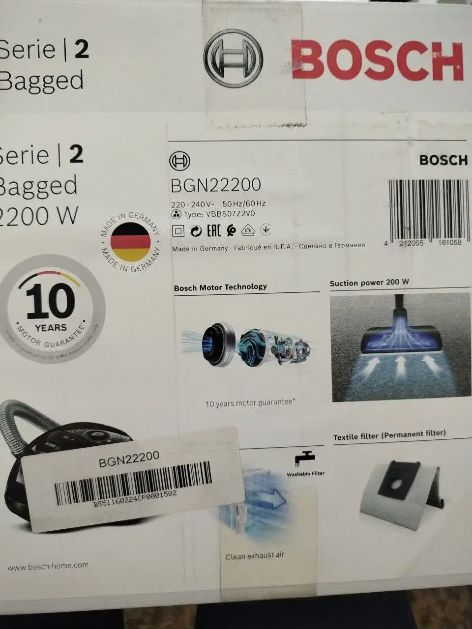 جاروبرقی بوش اصل|جاروبرقی، جارو شارژی، بخارشو|ری, سرتخت|دیوار