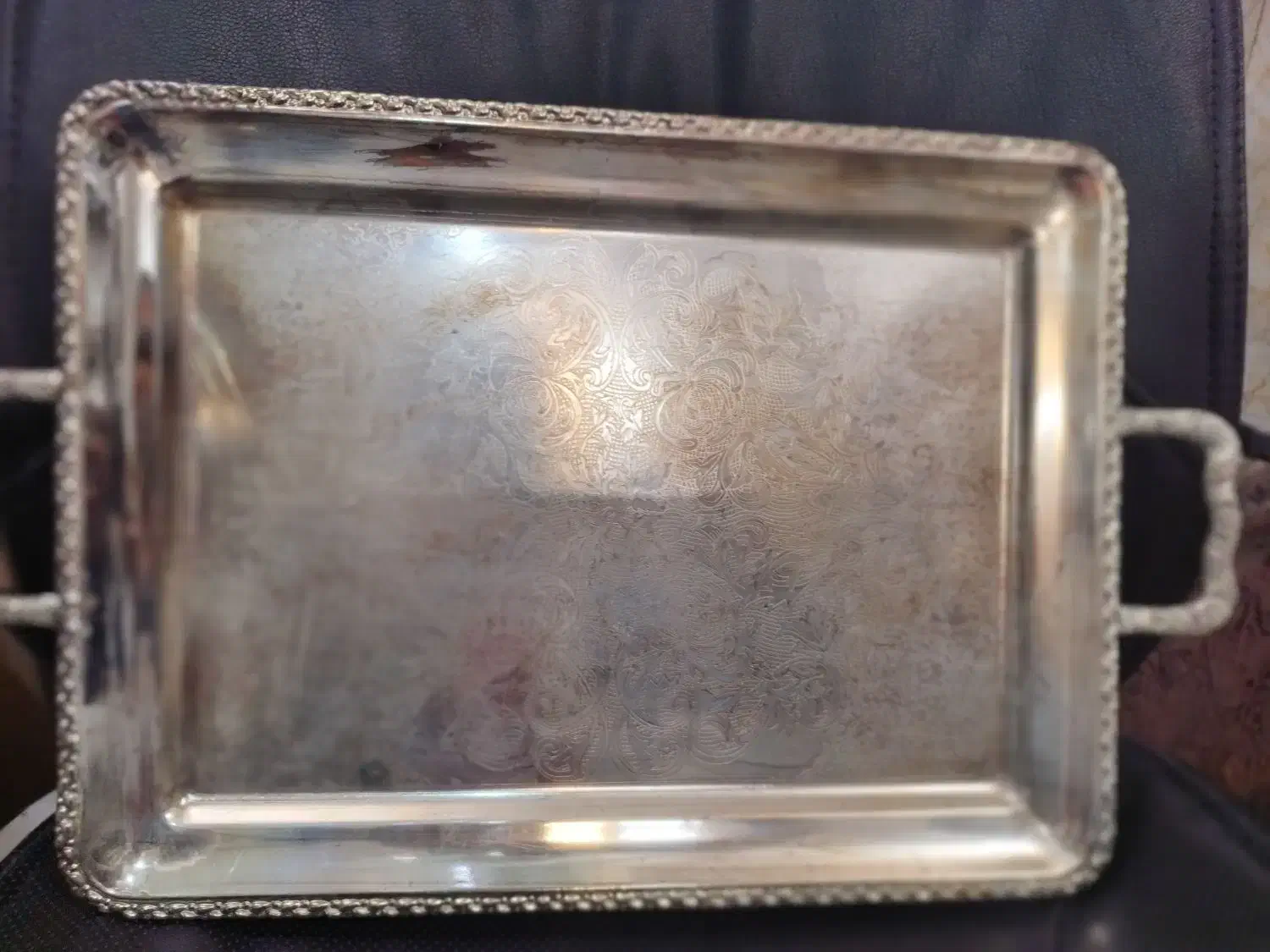 سینی نوربلین قدیمی|کلکسیون اشیاء عتیقه|مشهد, شهید قربانی|دیوار