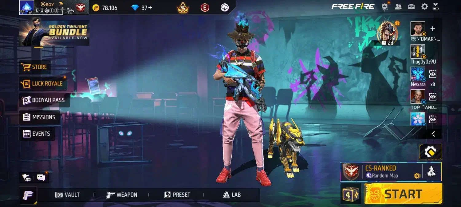 فری فایر طاق با اک سر تر|کنسول، بازی ویدئویی و آنلاین|اردبیل, |دیوار