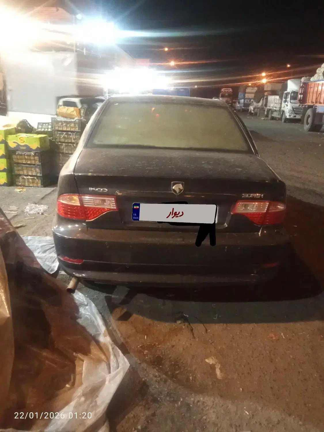 سمند سورن|خودرو سواری و وانت|تهران, میدان میوه و ترهبار مرکزی|دیوار