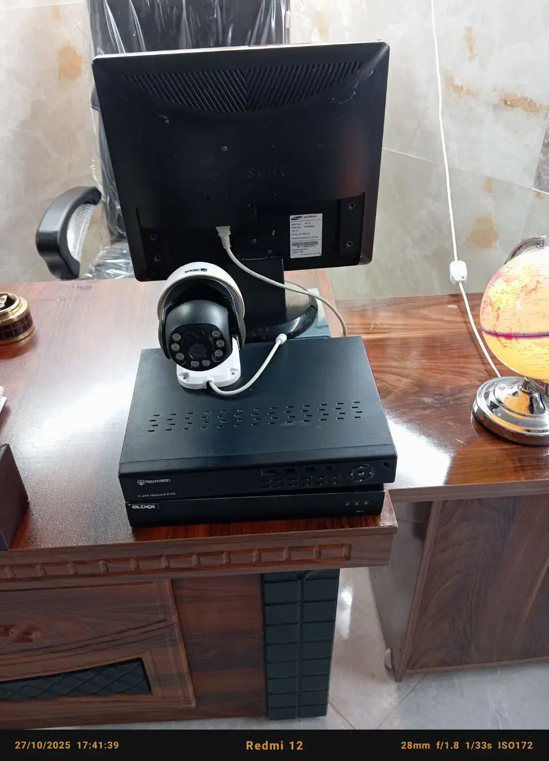 دوربین مداربسته دوربین دید در شب ورم خور و پنکه|دوربین مداربسته|نهاوند, |دیوار