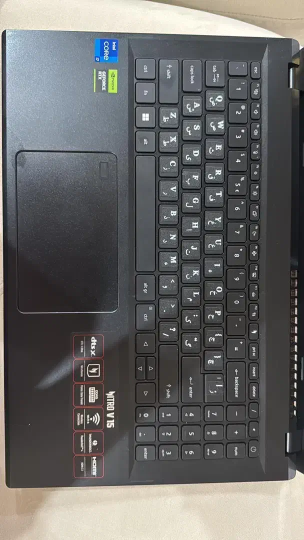 لپتاب مدل acer nitro v15|رایانه همراه|کرمانشاه, |دیوار