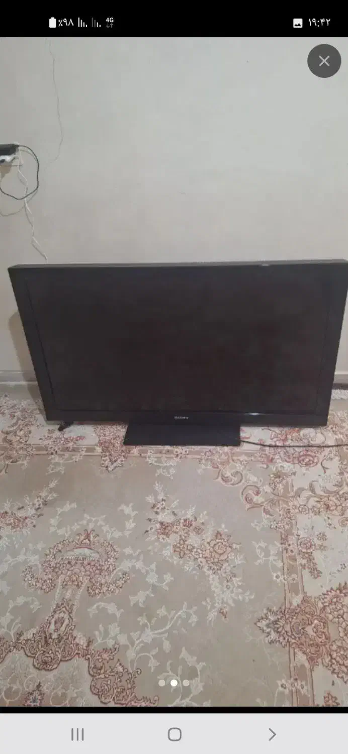 ال سی دی ۴۶ اینچ سونی|تلویزیون و پروژکتور|لردگان, |دیوار