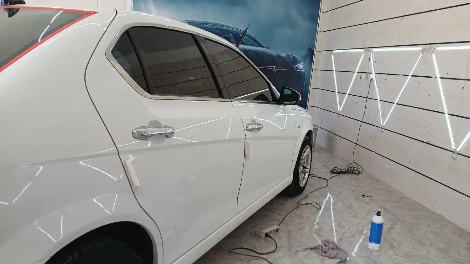 ریکاوری رنگ حرفه ای شاین|خدمات موتور و ماشین|ایلام, |دیوار