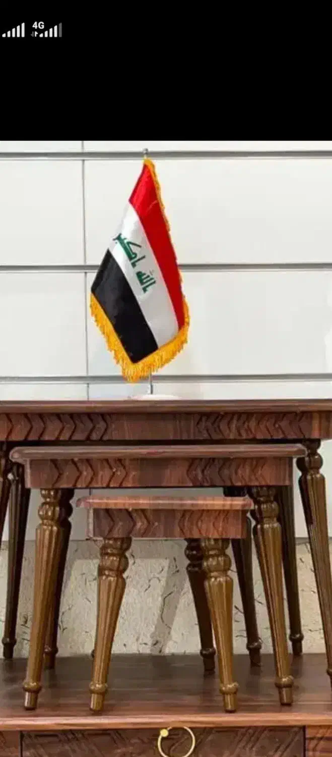 جلو مبلی نو سه تیکه قهوه ایی|مبلمان خانگی و میز عسلی|کوهدشت, |دیوار