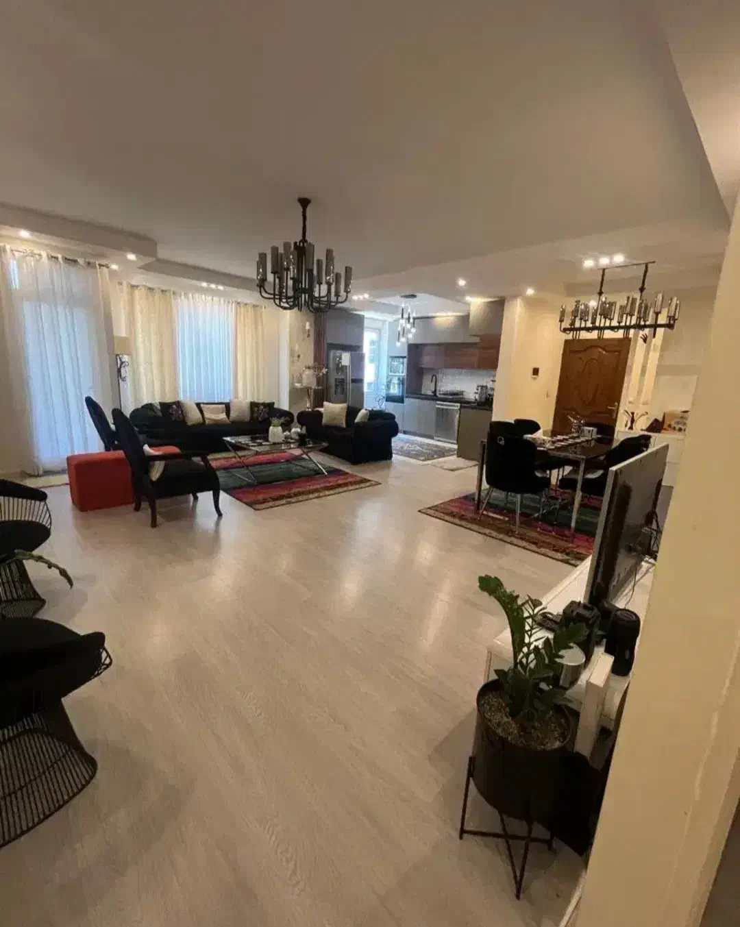 ۸۳متر کف تا سقف پرده خور/فول/سازمان شمال|فروش آپارتمان|تهران, سازمان برنامه شمالی|دیوار