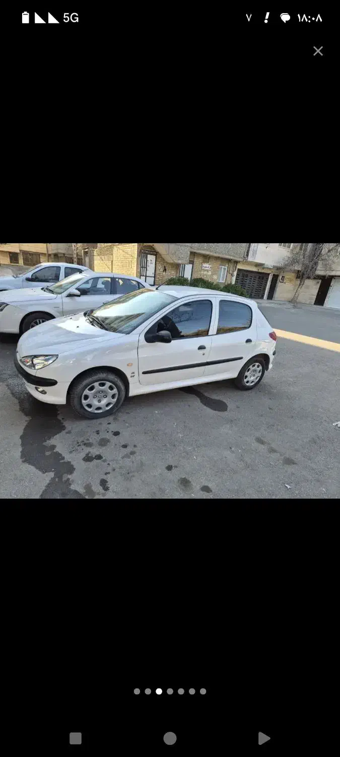 پژو ۲۰۶ مدل ۹۲ تیپ۵ بسیار سالم|خودرو سواری و وانت|ساری, |دیوار