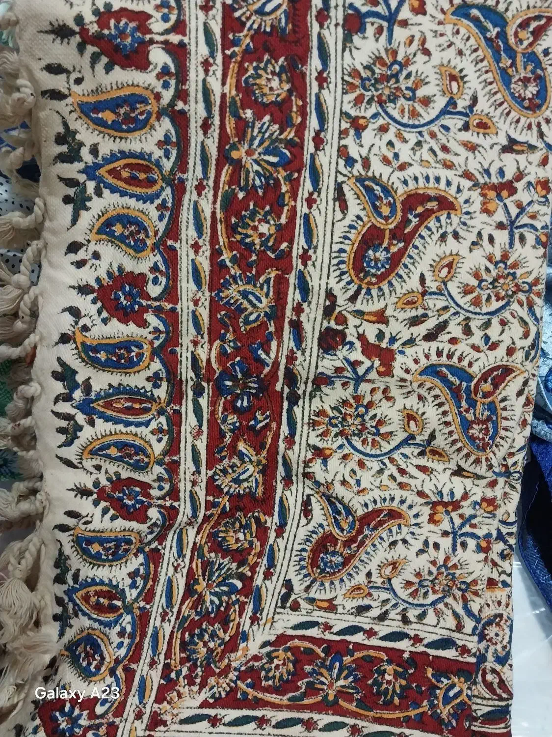 رومیزی سنتی اصفهان ۱در۱ متر نو|پرده، رانر، رومیزی|بندر انزلی, تهران|دیوار