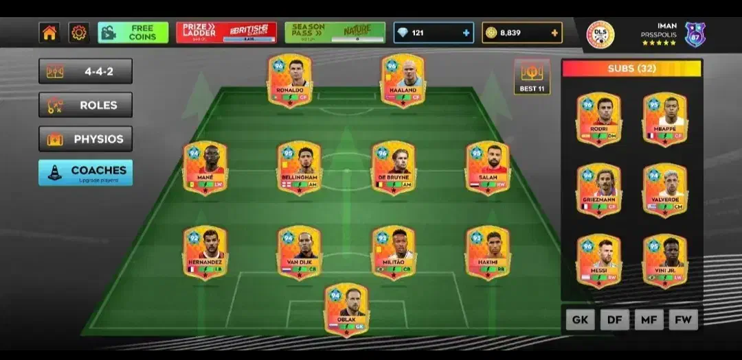 اکانت دریم لیگ|کنسول، بازی ویدئویی و آنلاین|محلات, |دیوار