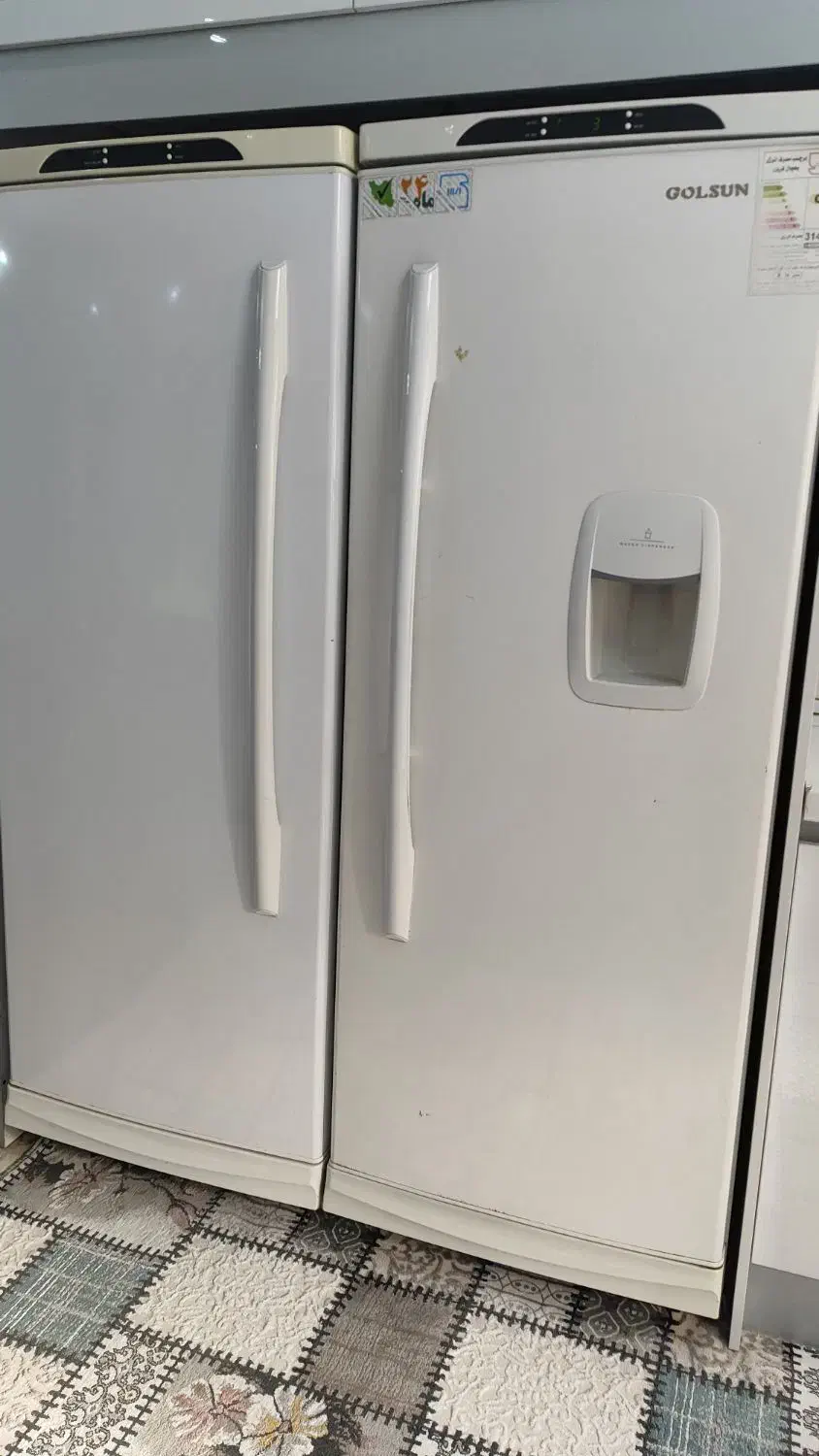 یخچال دوقلو گلسان|یخچال و فریزر|ساوه, |دیوار
