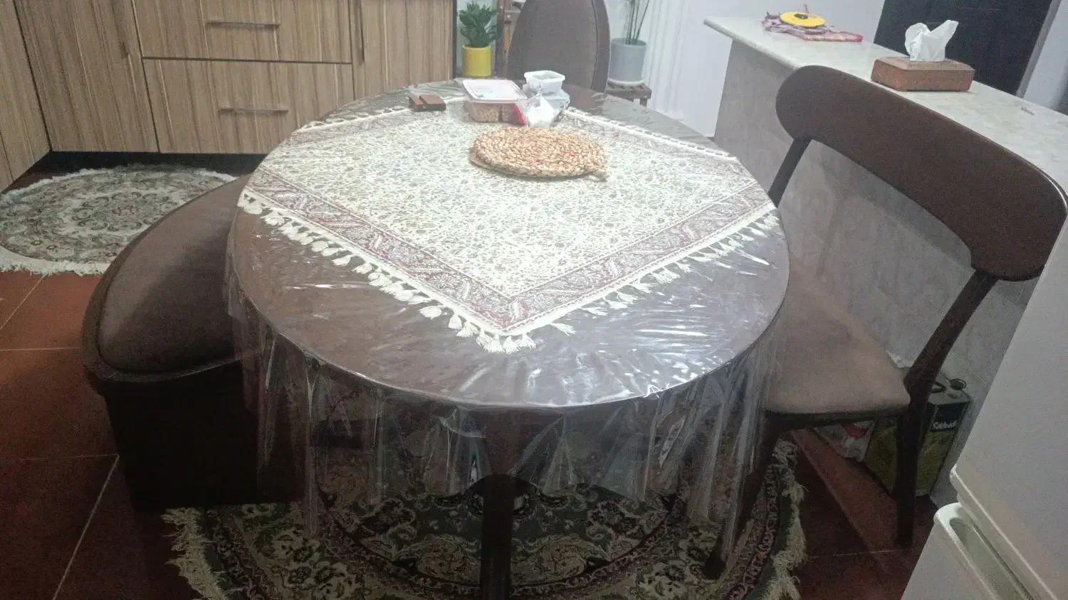 میز نهار خوری 6 نفره|میز و صندلی غذاخوری|کومله, |دیوار