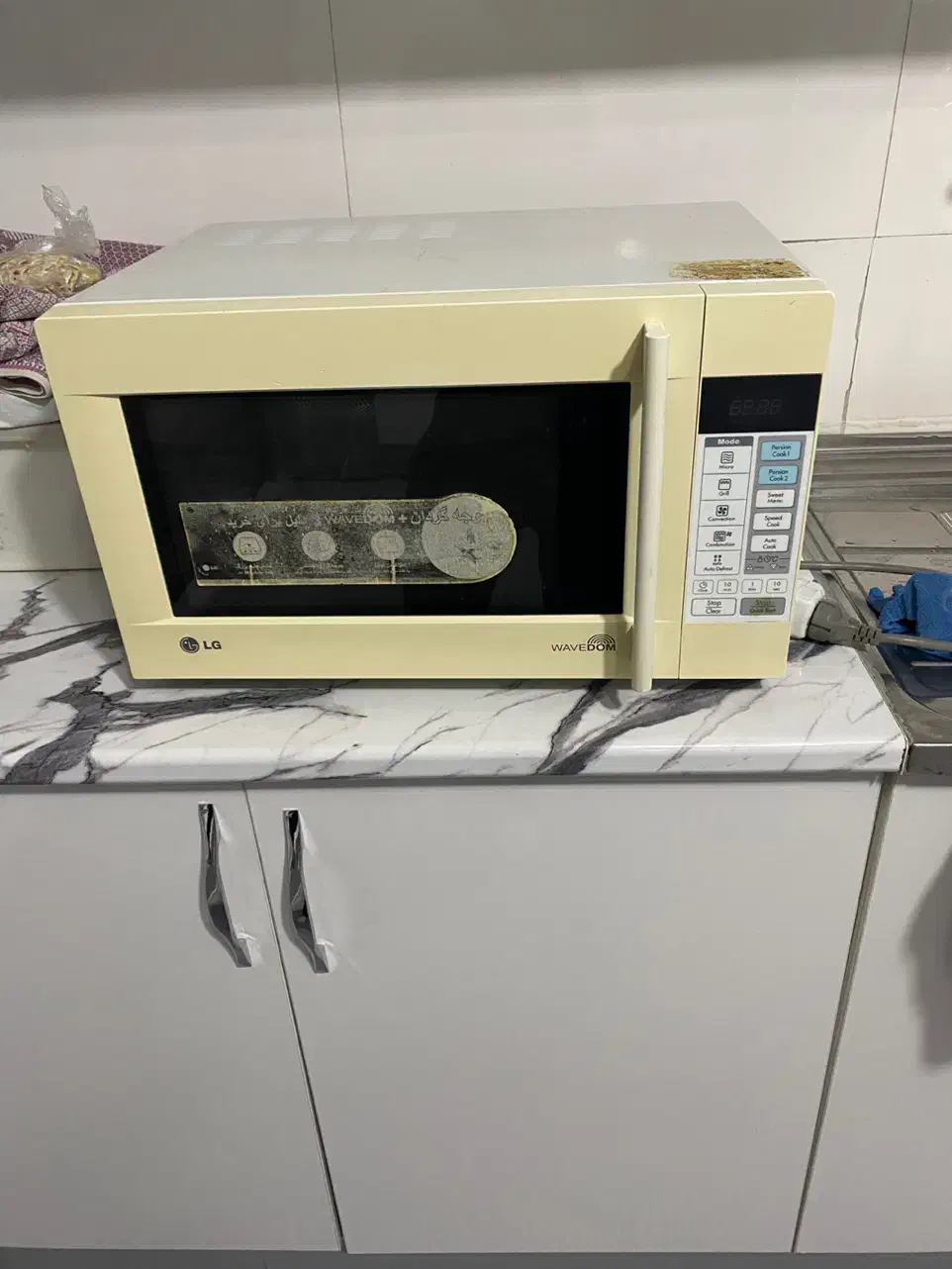 ماکروفر الجی درحد نو|اجاق گاز و لوازم برقی پختوپز|تهران, بهارستان|دیوار