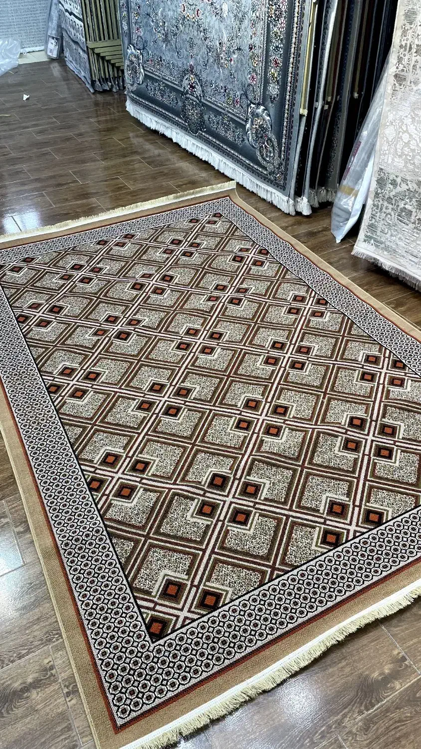 گلیم ماشینی ۶متری مناسب آشپزخانه و تراس و ویلا|گلیم، جاجیم، گبه|رشت, حومه رشت|دیوار