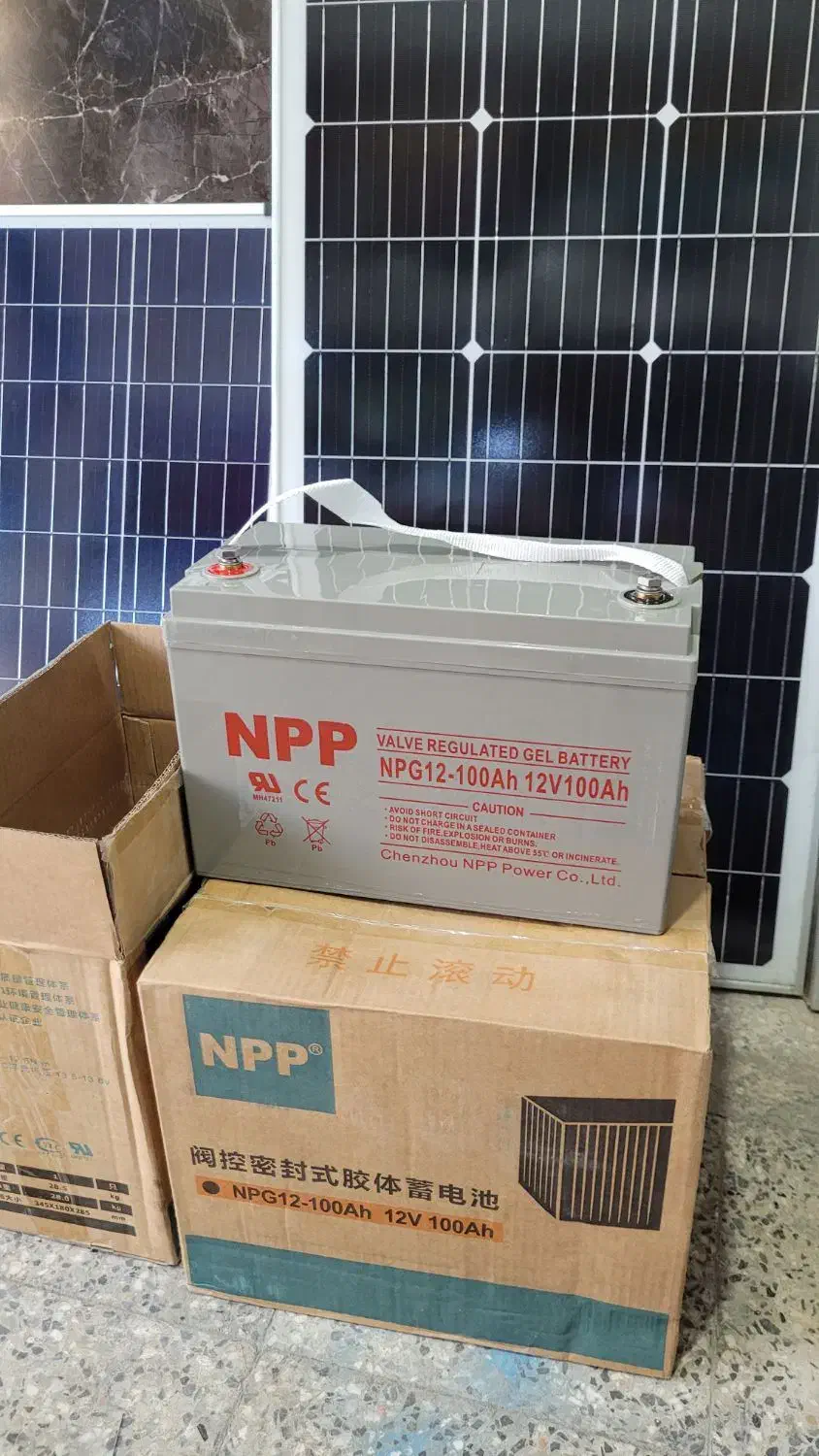 باتری ۱۰۰ آمپر پنل خورشیدی|مصالح و تجهیزات ساختمان|فارسان, |دیوار