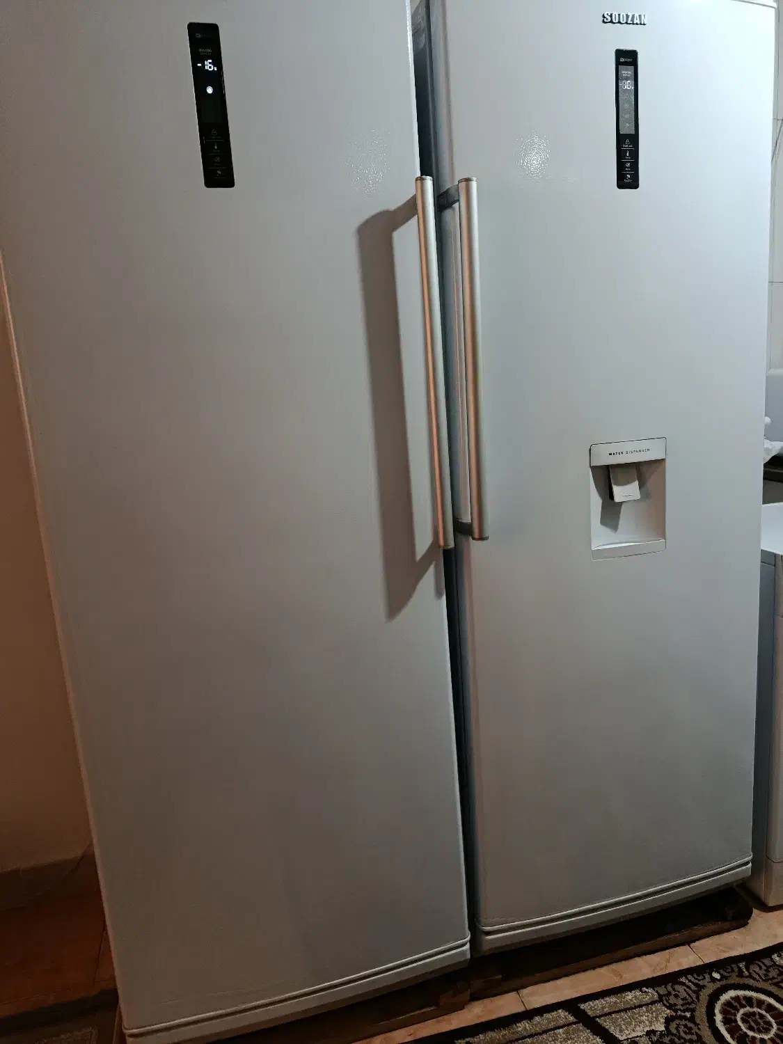 یخچال وفریزردوقلو سوزان درحدنو|یخچال و فریزر|بوئین زهرا, |دیوار