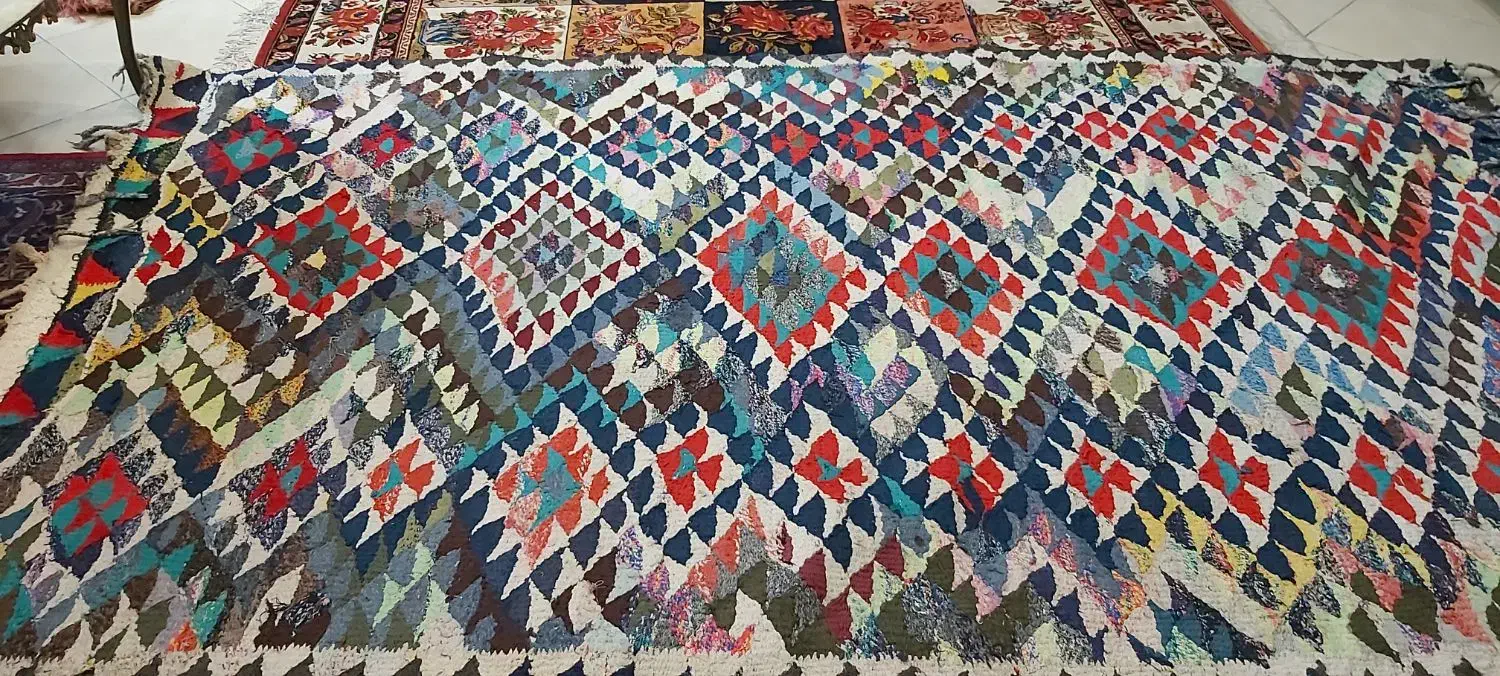 گلیم دستباف ساوه ‌.الوان.بزرگ چهار و نیم متری|گلیم، جاجیم، گبه|تهران, شهرک فرهنگیان|دیوار