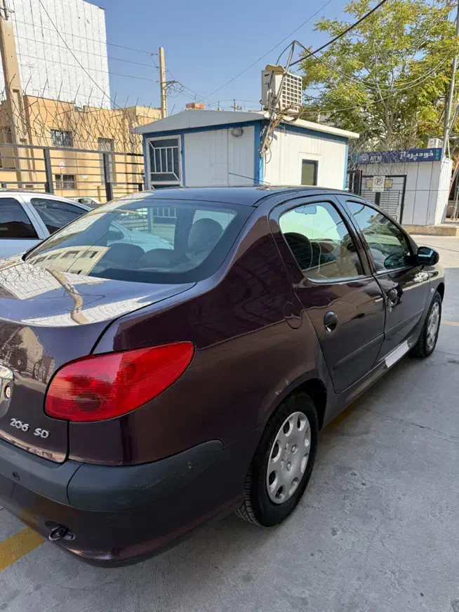 پژو 206صندوقدار v8|خودرو سواری و وانت|شیراز, زرگری|دیوار