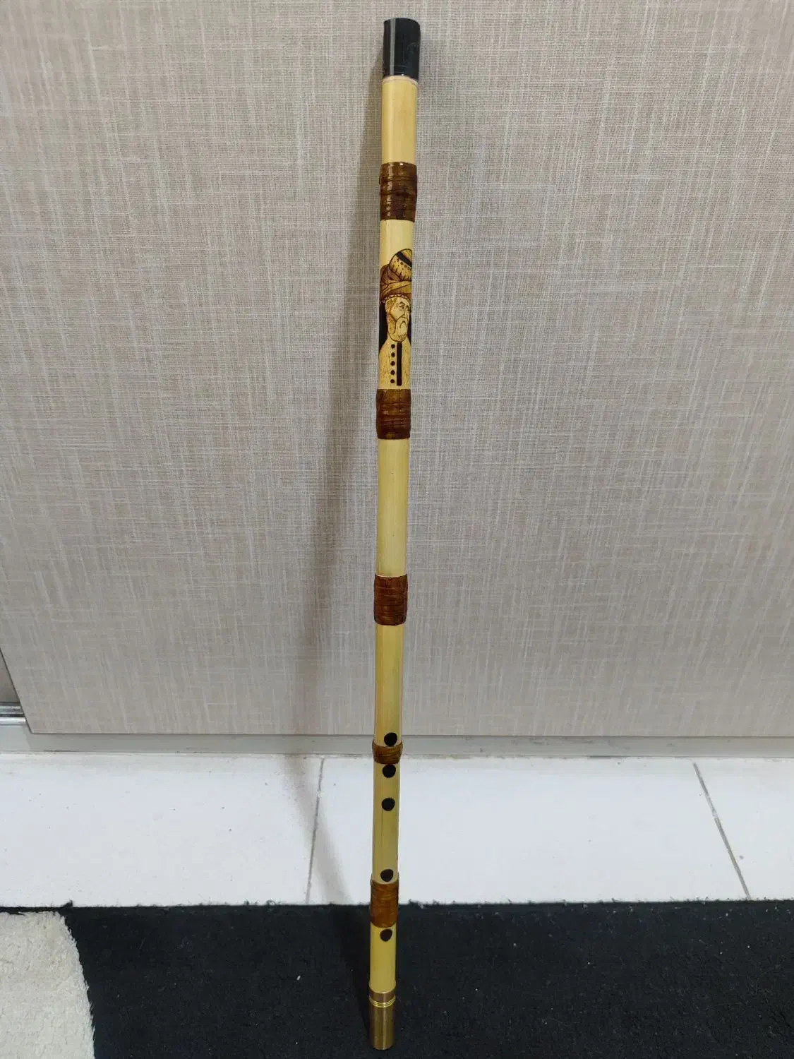 نی هفت‌بند|سازهای بادی|بهارستان, |دیوار