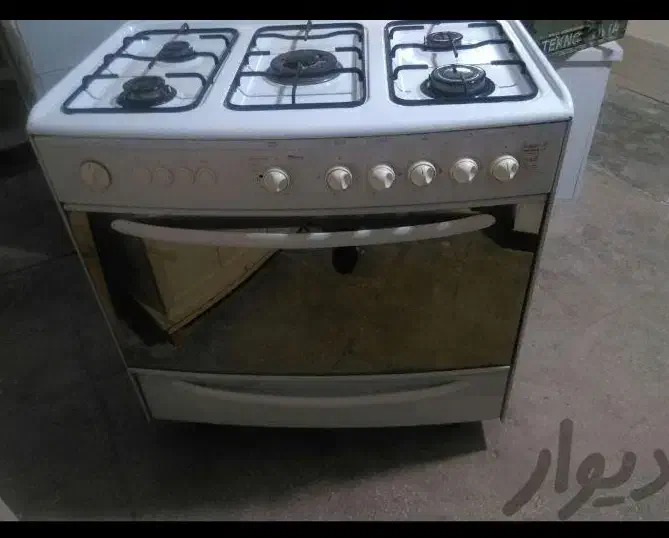 گاز فر پنج شعله مارک تکنو|اجاق گاز و لوازم برقی پختوپز|قرچک, زیبا شهر|دیوار