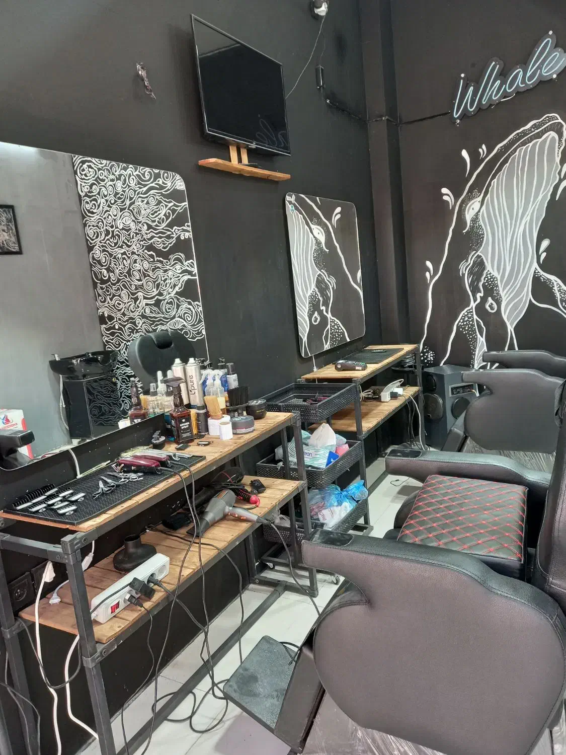 اجاره صندلی آرایشگاه مردانه|خدمات آرایشگری و زیبایی|فولادشهر, مسکن مهر فولادشهر|دیوار