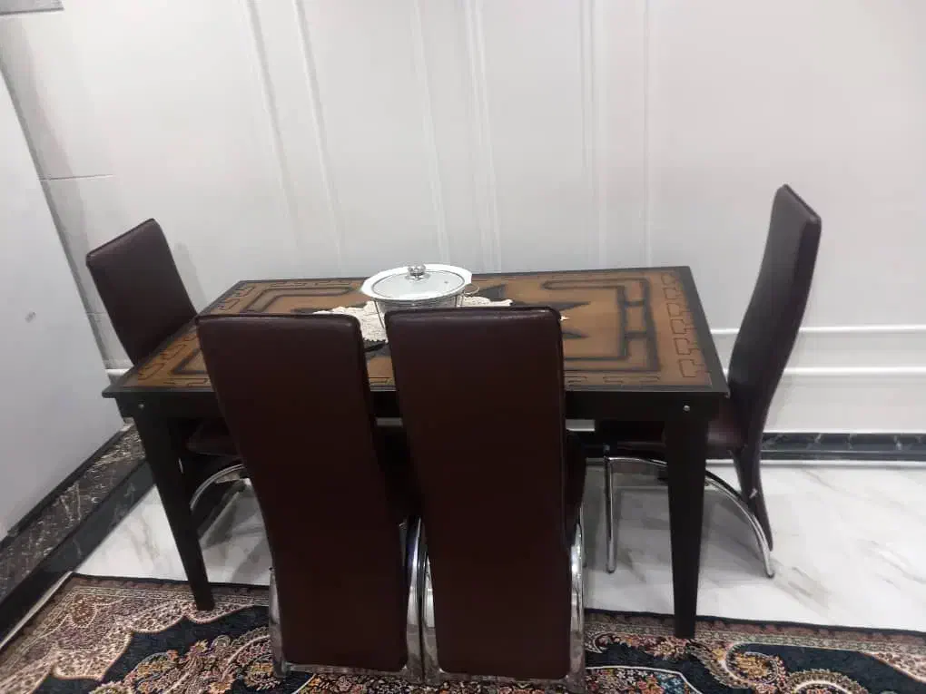 میز غذا خوری|میز و صندلی غذاخوری|ماکو, |دیوار