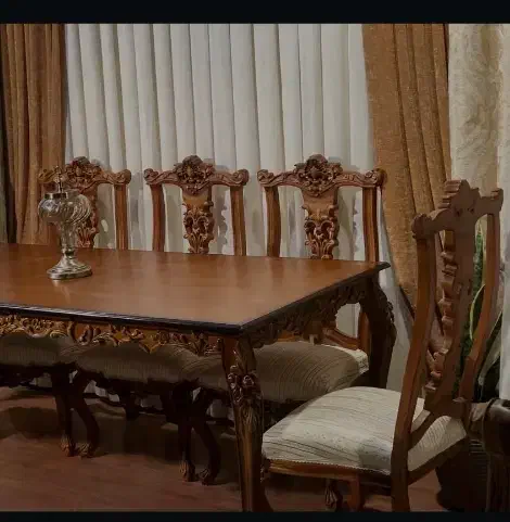 میز نهارخوری  8نفره نو|میز و صندلی غذاخوری|رفسنجان, |دیوار