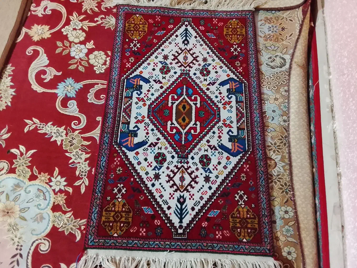 فروش قالیچه|فرش|آباده, |دیوار