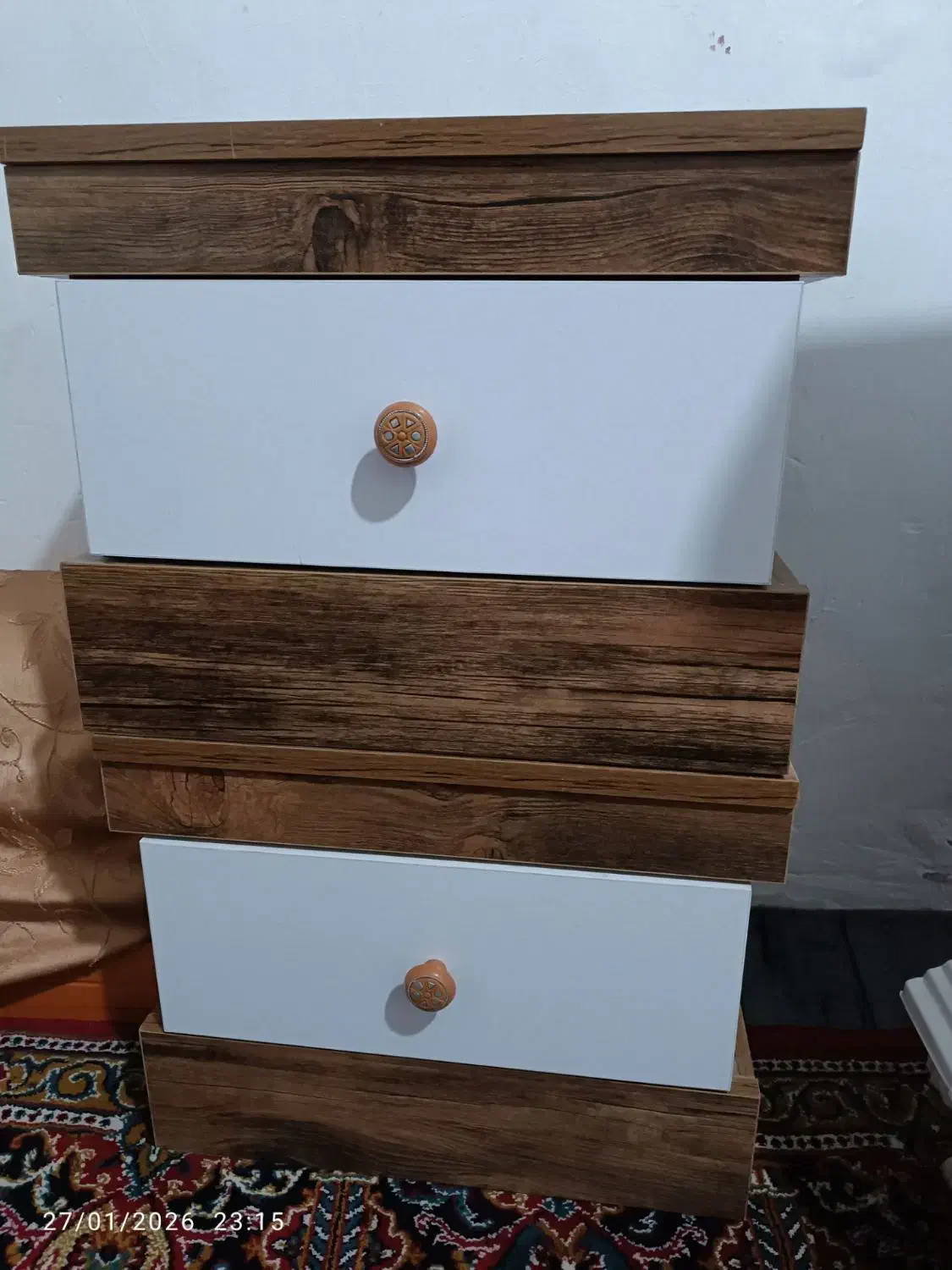 پاتختی|تخت و سرویس خواب|الوند, |دیوار