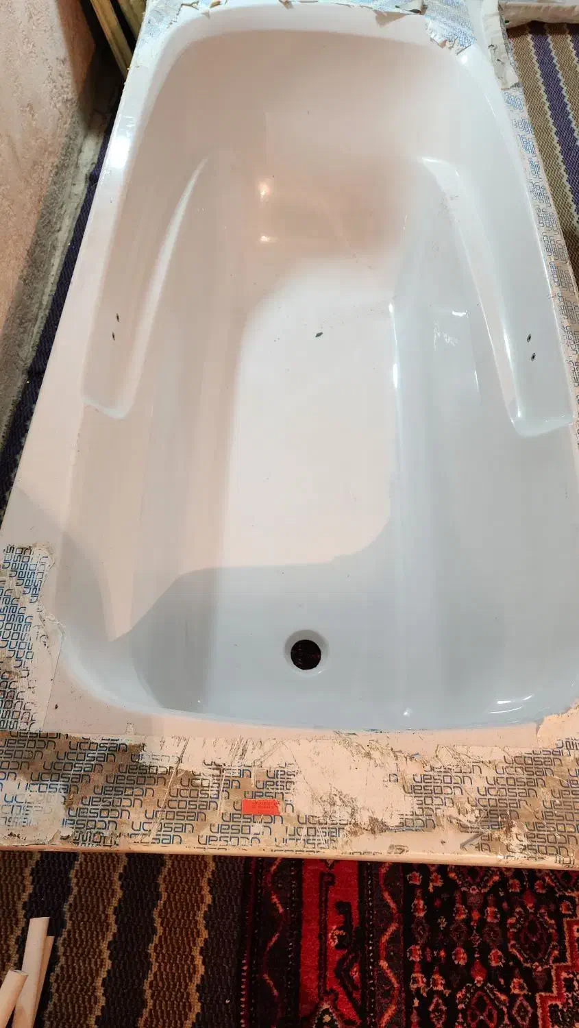 وان فایبرگلاس سفید نو|لوازم حمام|اسکو, |دیوار