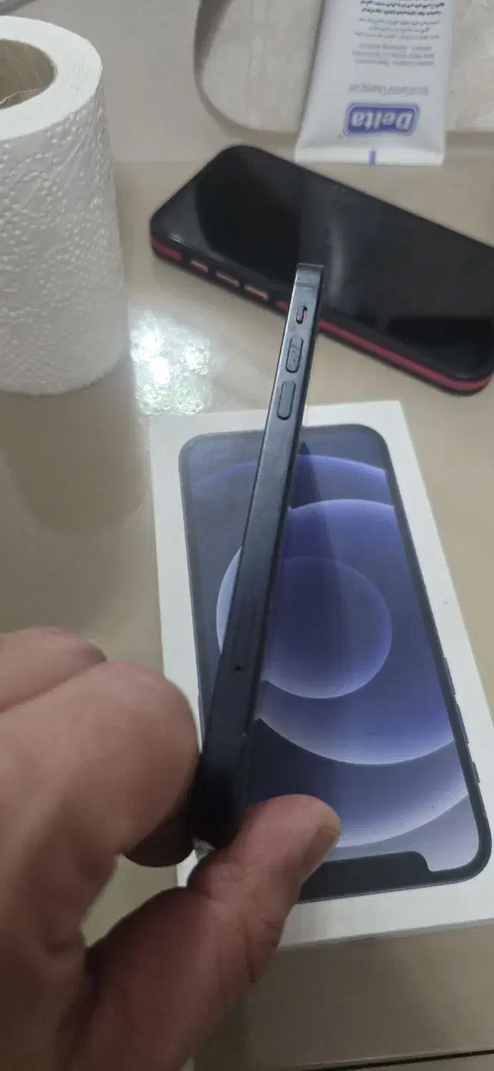 فروش گوشی آیفون ۱۲ معمولی باطری ۷۳|موبایل|شیراز, شاه قلی بیگی|دیوار