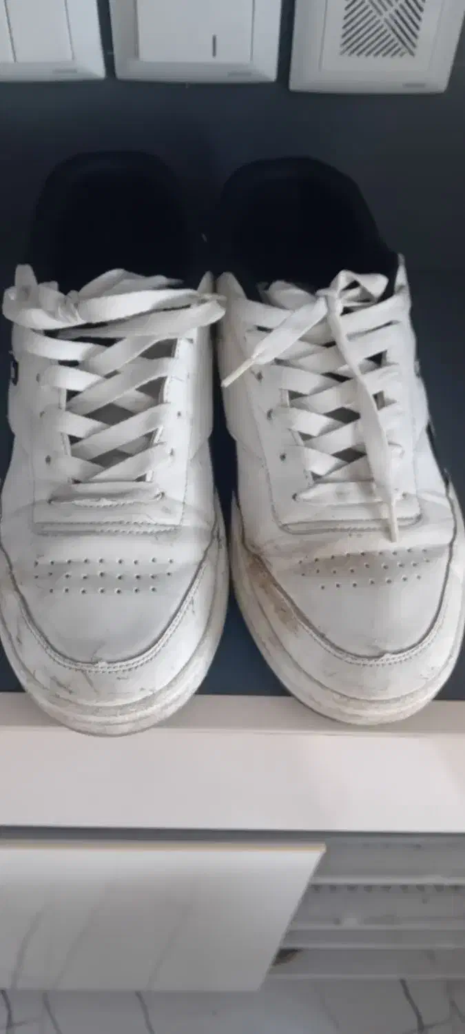 کتونی سفید ریبوک|کیف، کفش، کمربند|ماسال, |دیوار