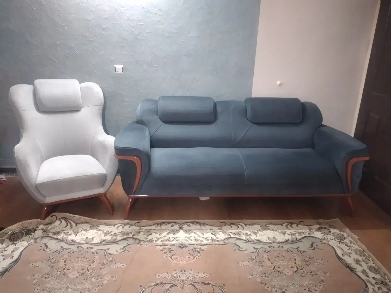 مبل ۸نفره|مبلمان خانگی و میز عسلی|پاکدشت, پاکدشت (مامازند)|دیوار