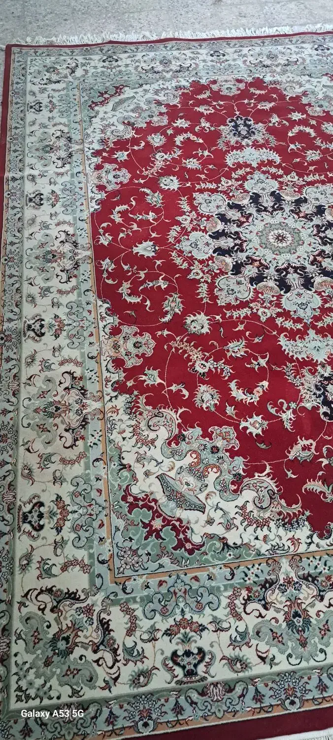 فرش ماشینی 9متری کارکرده|فرش|تهران, تختی|دیوار