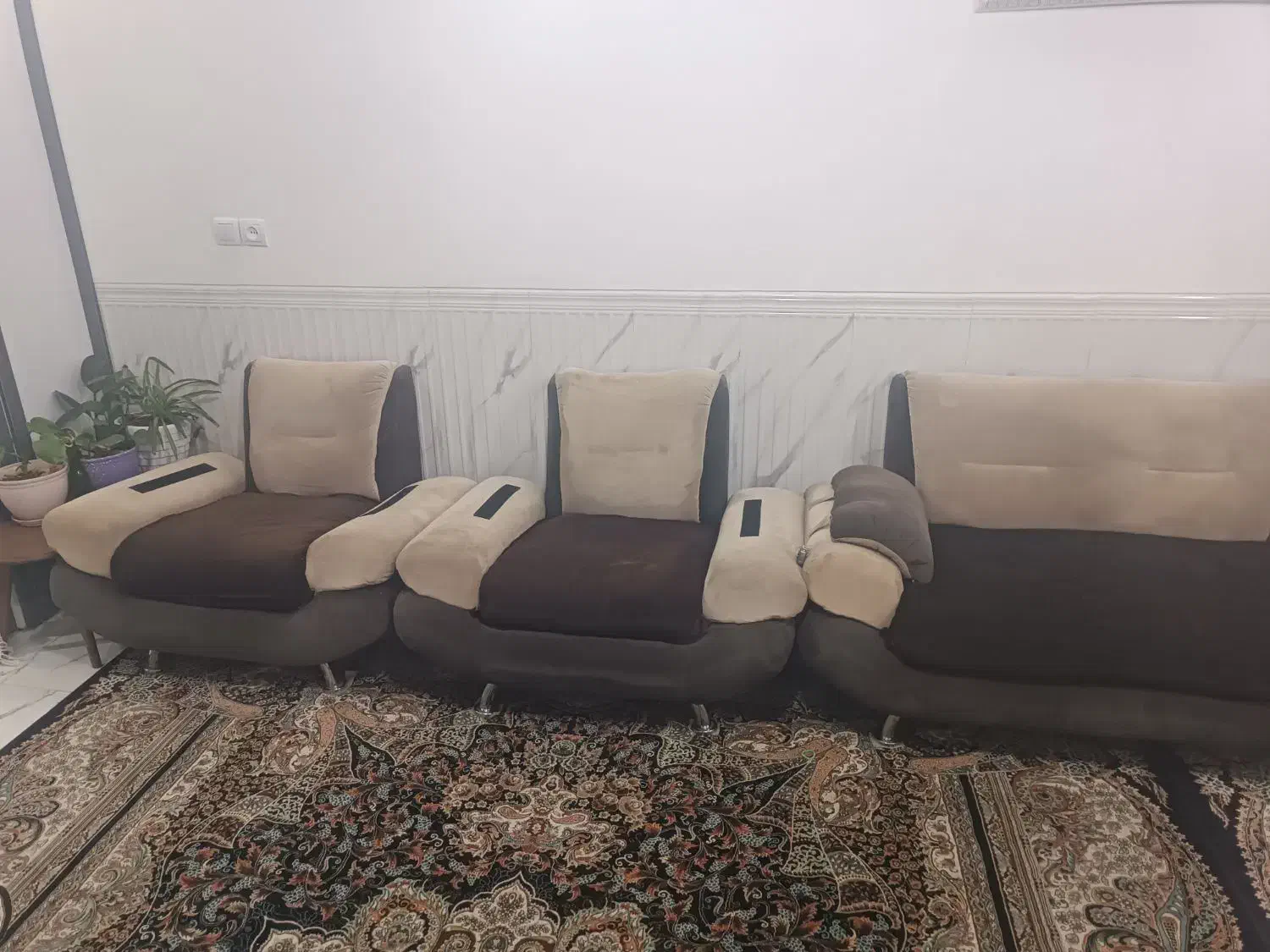 مبل ۷ نفره|مبلمان خانگی و میز عسلی|همدان, |دیوار