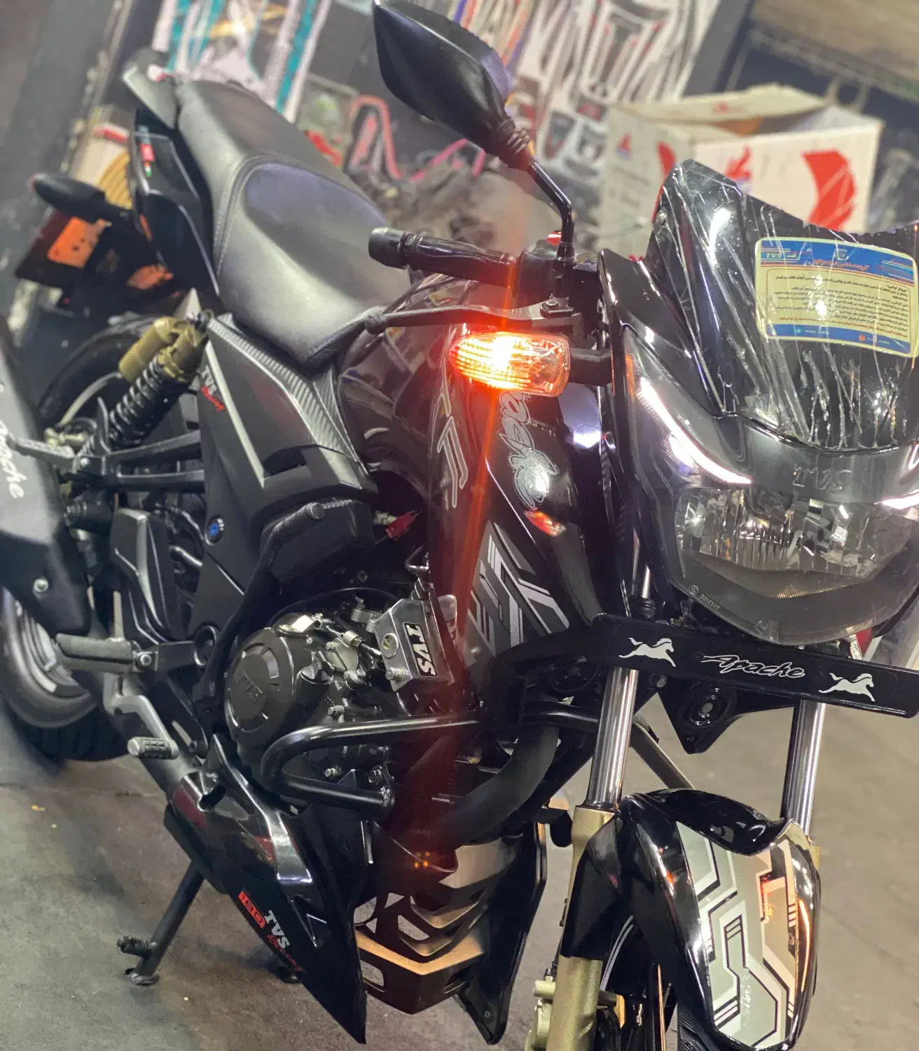 آپاچی ۱۸۰ درحد صفر|موتورسیکلت|فردیس, فردیس|دیوار