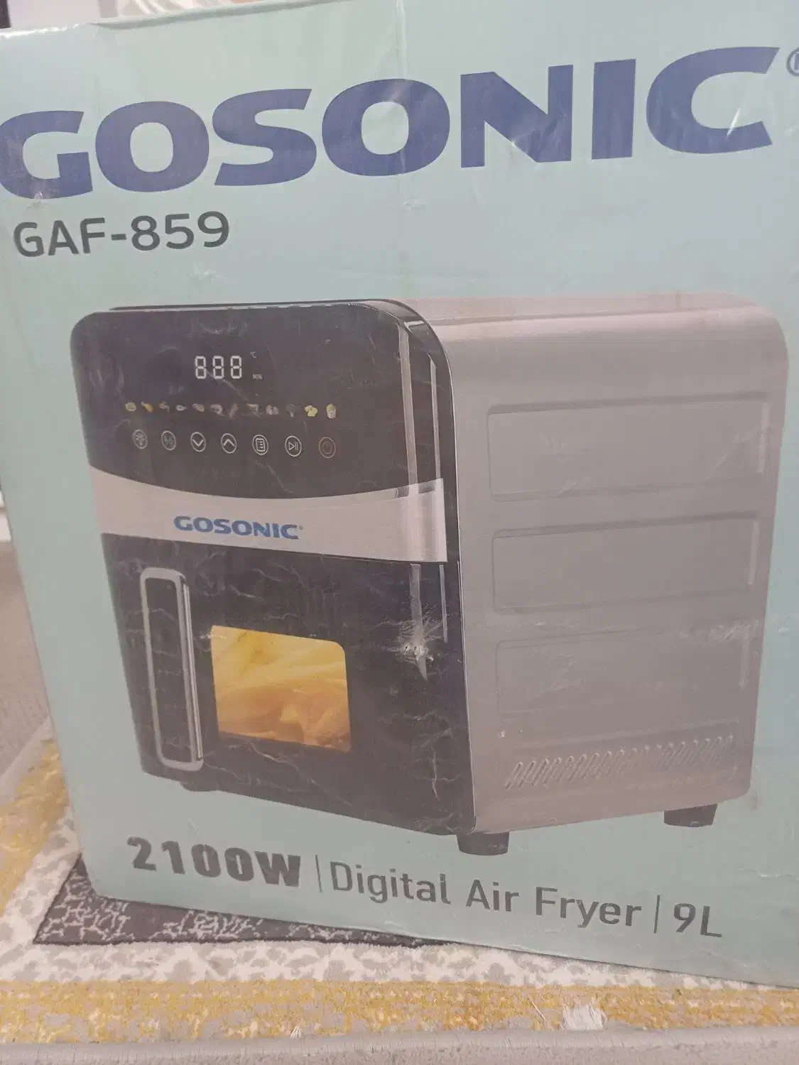 هواپز سرخ کن بدون روغن gosonic|اجاق گاز و لوازم برقی پختوپز|تهران, خاک سفید|دیوار