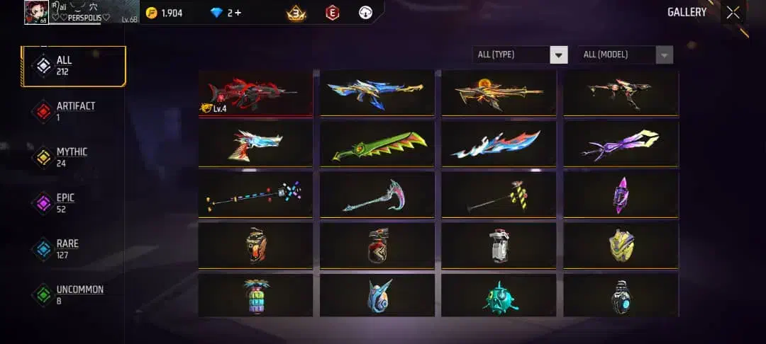 بازی فری فایر|کنسول، بازی ویدئویی و آنلاین|شیراز, زرهی|دیوار