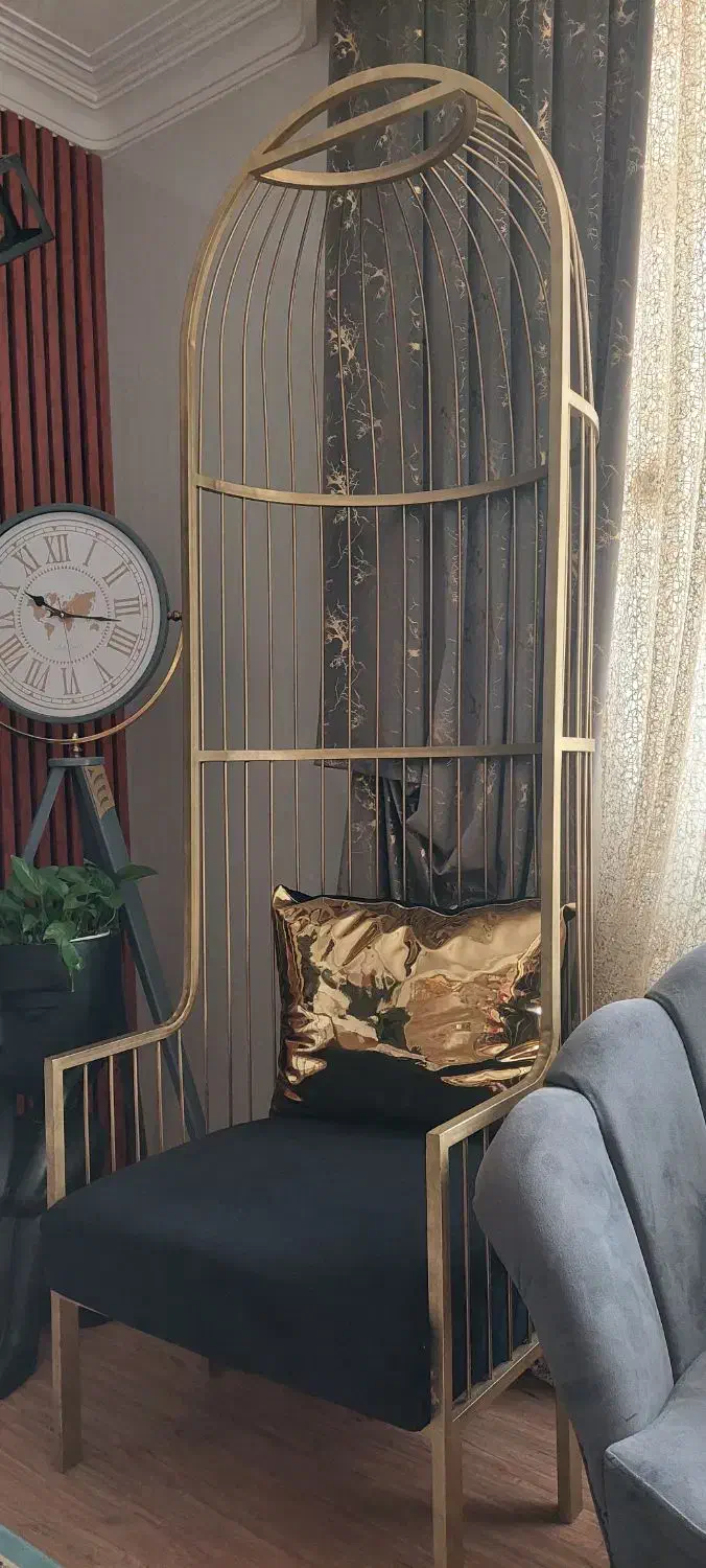 صندلی شاه‌نشین|مبلمان خانگی و میز عسلی|خمینی‌شهر, |دیوار