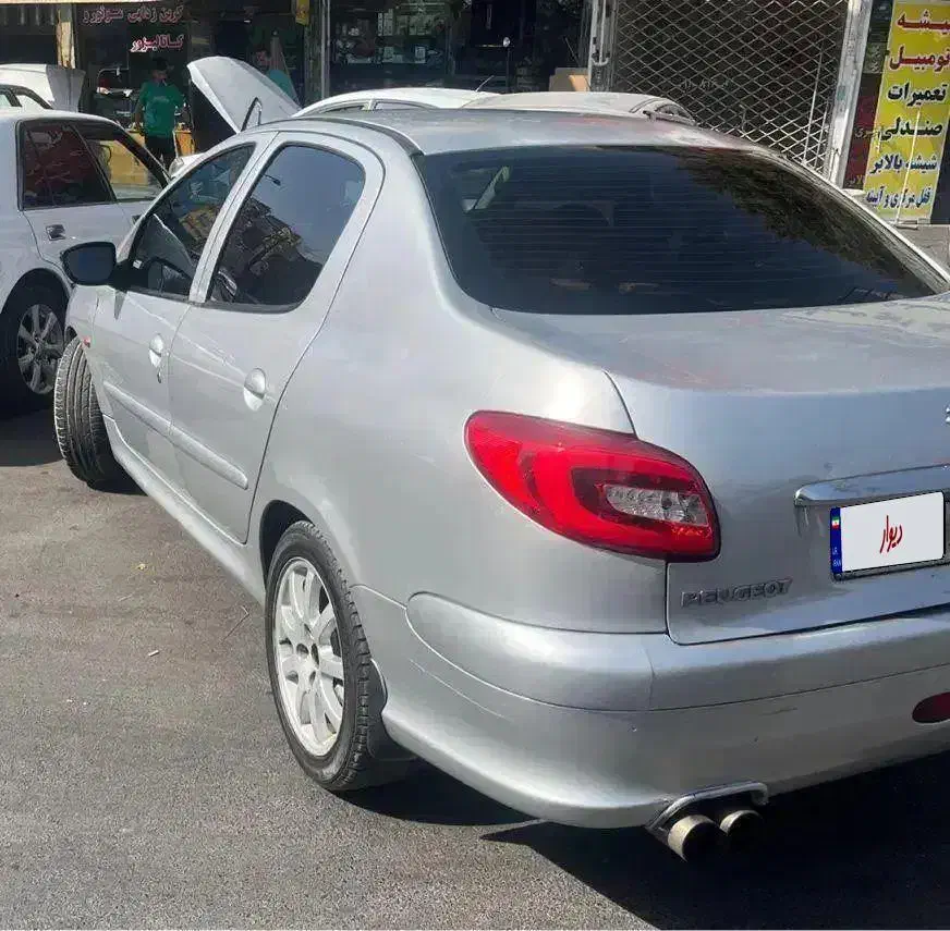 206 sd اریان v8 مدل ۸۸|خودرو سواری و وانت|کرج, برغان|دیوار
