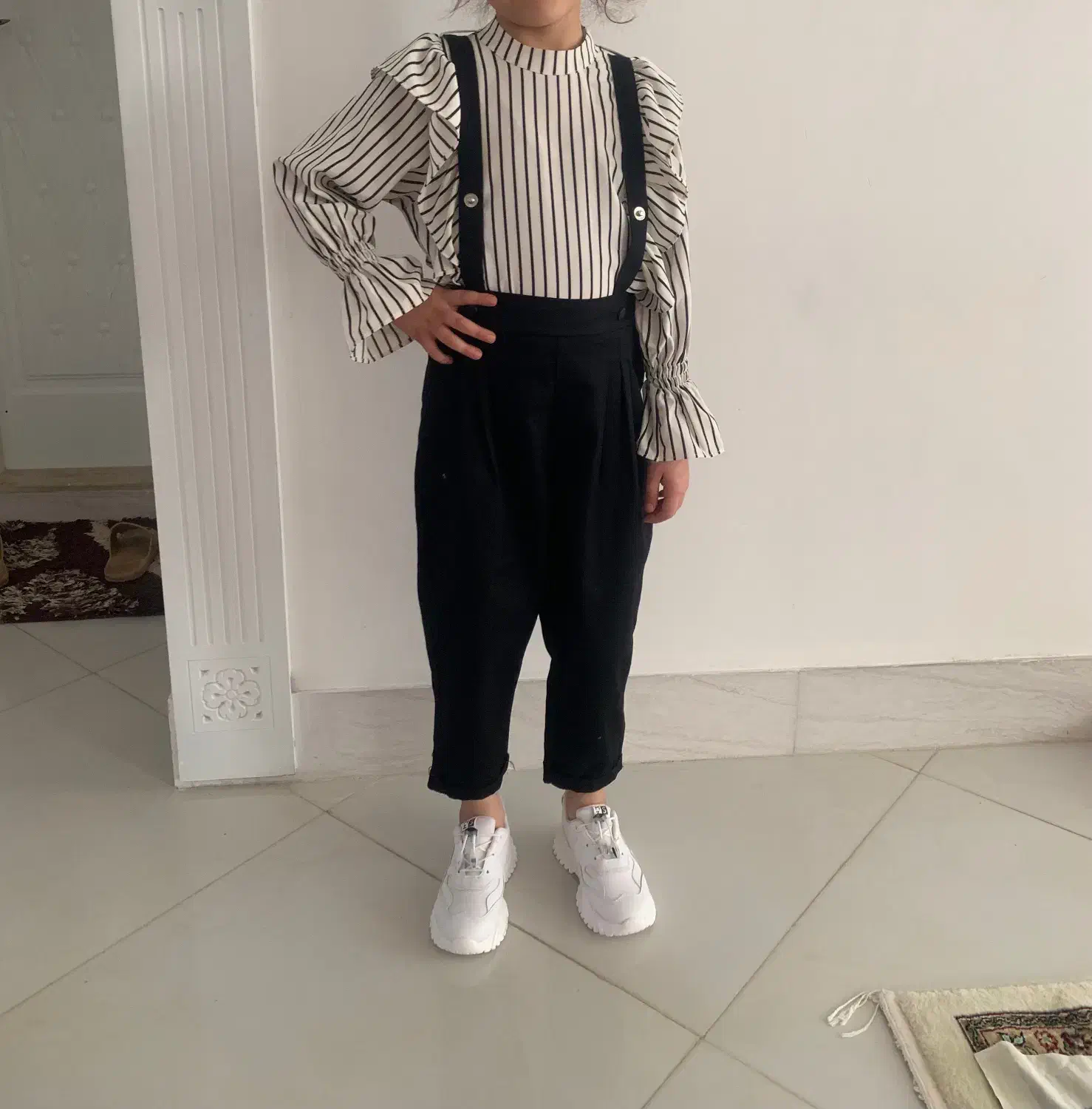 بلوز شلوار بند شانه ای دخترانه|لباس|تربتحیدریه, باغ سلطانی|دیوار