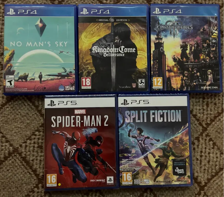 ps4ps5 kingdom no mans sky split fiction spiderman|کنسول، بازی ویدئویی و آنلاین|تهران, تهرانپارس غربی|دیوار