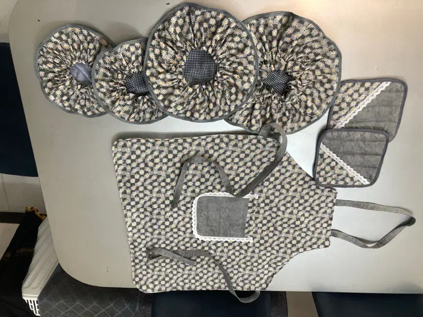 دوخت سرویس آشپزخانه|سفره، حوله، دستمال آشپزخانه|فولادشهر, بوستان خلیج فارس|دیوار