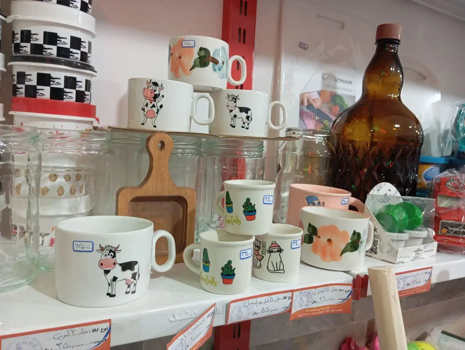 پلاسکو مزینی پارچ و لیوان کارد و چنگال ماگ قابلمه|ظروف سرو و پذیرایی|قوچان, |دیوار