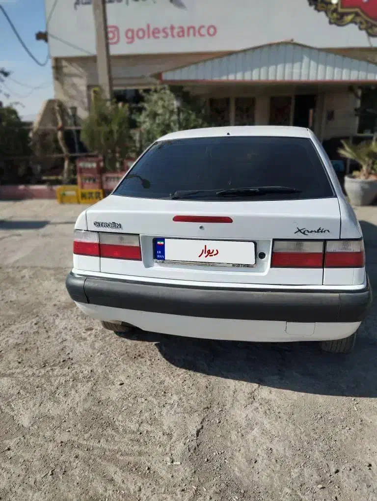 زانتیا سفید بدون رنگ|خودرو سواری و وانت|دلیجان, |دیوار